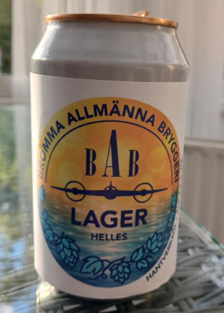 Bab lager, Bromma Allmänna Bryggeri