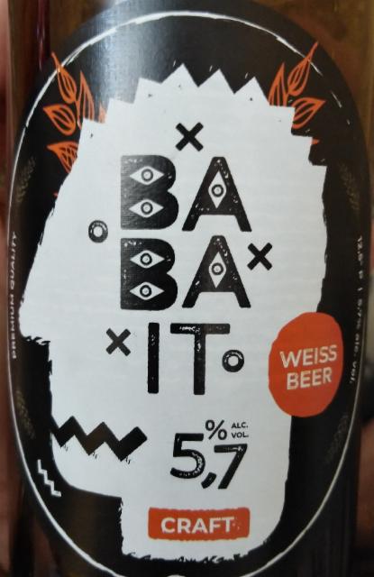 Babait Weiss Beer 5.7%, Babait Beer H2O, Bulgaria