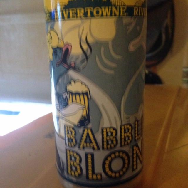 Babbling Blonde 5.3%, Rivertowne Brewing Co, United States