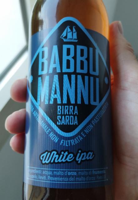 Babbu Mannu White IPA 5.3%, Luppolo & Birra, Italy