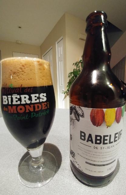 Babeleir 10.5%, Microbrasserie du Lac Saint-Jean, Canada