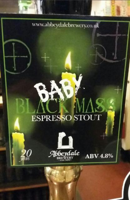 Baby Black Mass 4.8%, Abbeydale Brewery, England