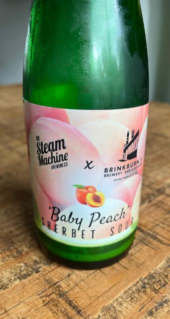 Baby Peach 3.4%, The Steam Machine Brewing Co., England