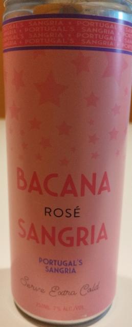 Bacana Rosé Sangria 7.0%, Bacana Sangria, Portugal