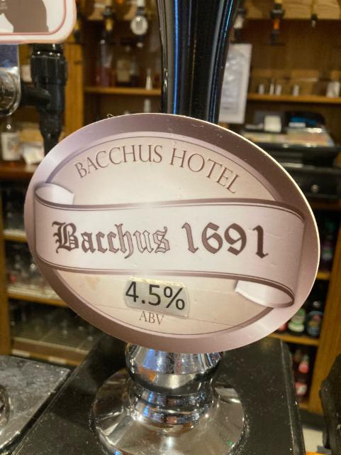 Bacchus 1691 4.5%, Bacchus Brewing Company, England