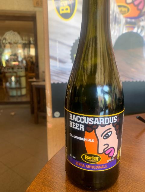 Baccusardus Beer Italian Grape Ale, Birrificio Barley