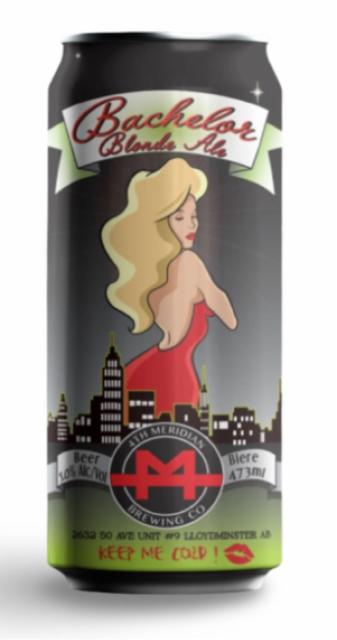 Bachelor Blonde Ale, 4th Meridian Brewing Company