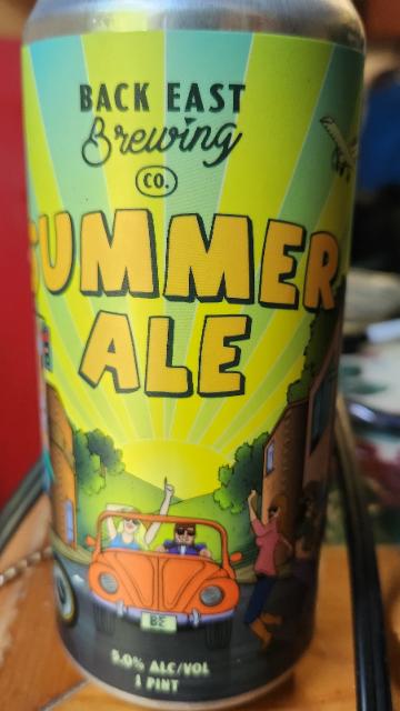 Back east summer ale 5.0%, Back East Brewing Company, United States