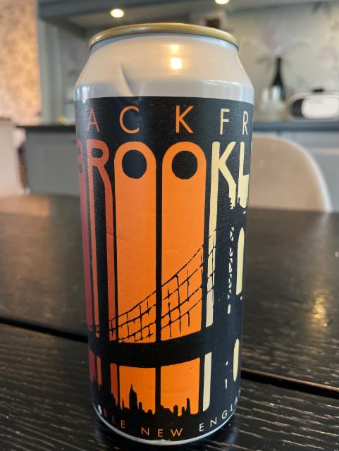 Back from Brooklyn Double NEIPA 8.0%, Brygghus 19, Sweden