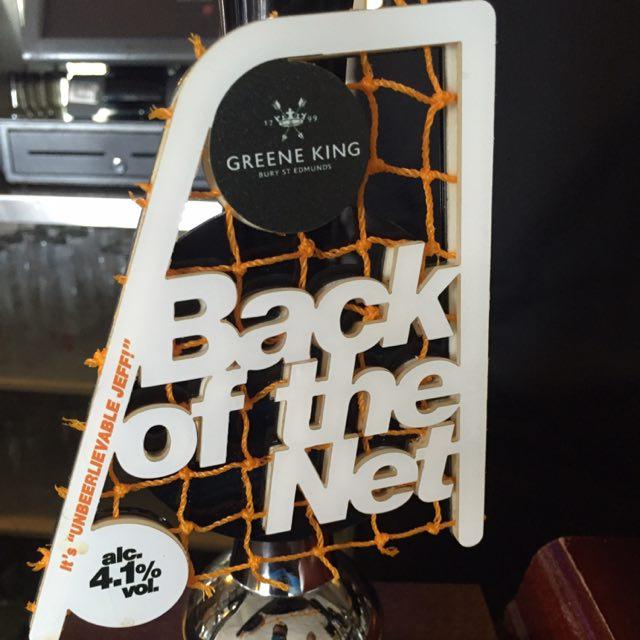 Back Of The Net 4.1%, Greene King, England
