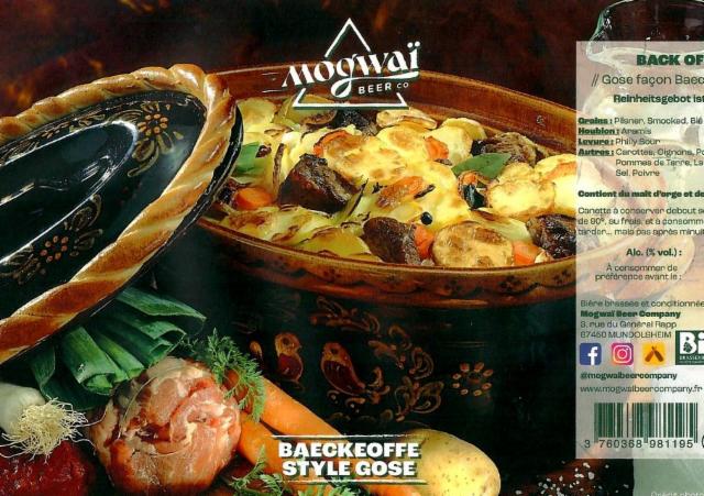 Back Off 4.6%, Mogwaï Beer Company, France