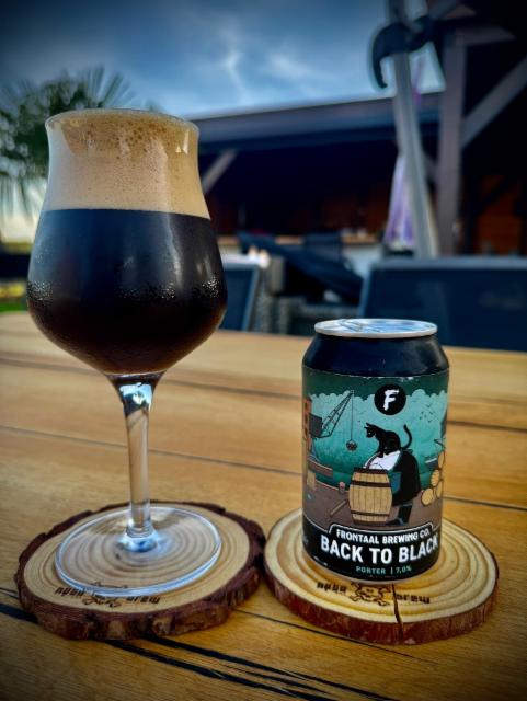 Back To Black 7.0%, Brouwerij Frontaal, Netherlands