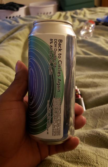 Back to Circles Again 8.0%, Transient Artisan Ales, United States