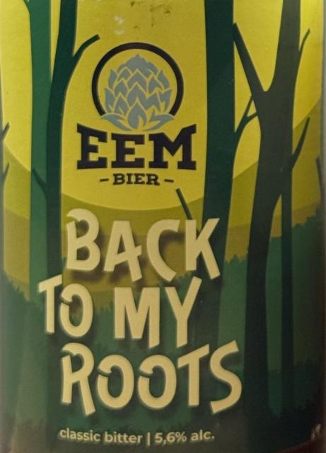 Back to my roots 5.6%, Brouwerij EemBier / Eem Bier, Netherlands