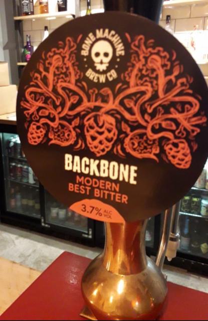 Backbone 3.7%, Bone Machine Brew Co., England