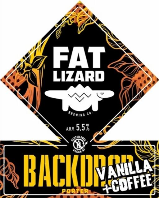 Backdrop Porter Vanilla + Coffee 5.5%, Fat Lizard Brewing Co., Finland