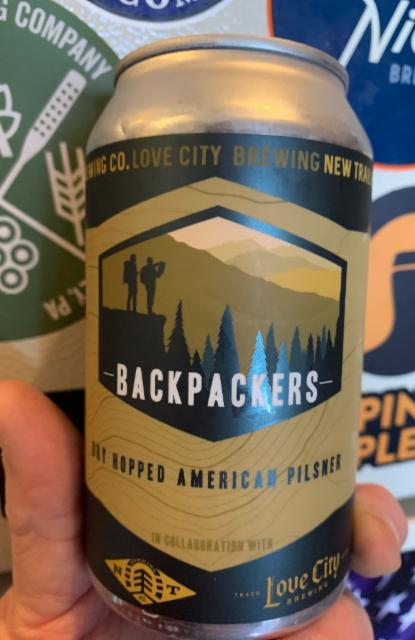 Backpackers 4.5%, New Trail Brewing Co, United States
