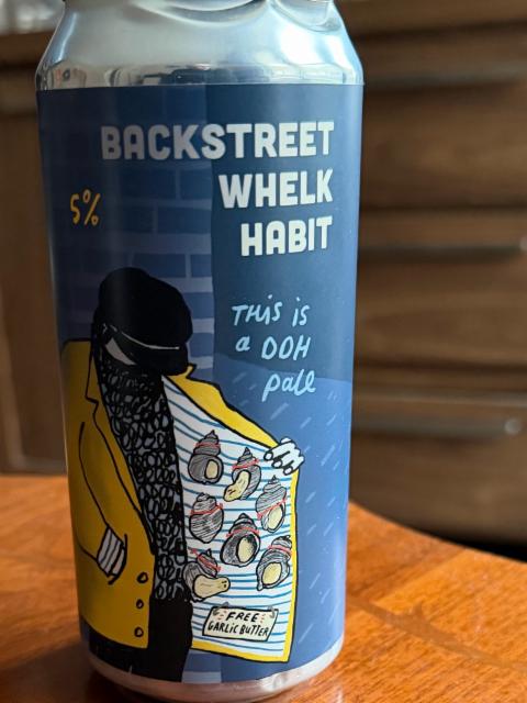 Backstreet Whelk Habit 5.0%, Pretty Decent Beer Co, England
