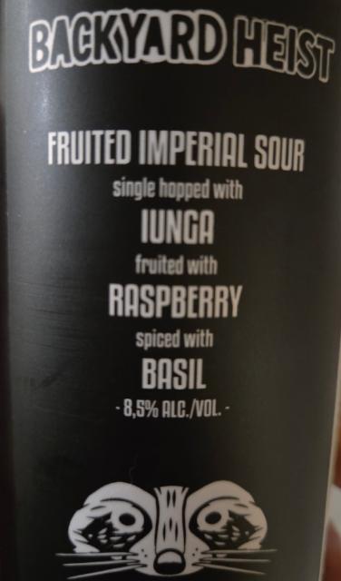 Backyard heist 8.5%, Totenhopfen Brauhaus, Luxembourg