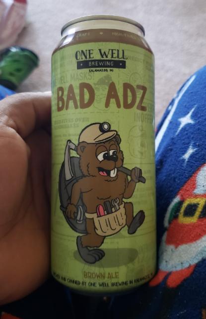 Bad Adz 5.5%, One Well Brewing, United States