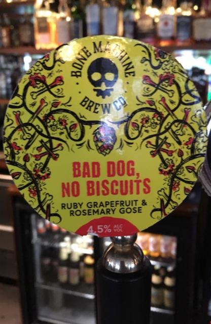 Bad Dog, No Biscuits 4.5%, Bone Machine Brew Co., England