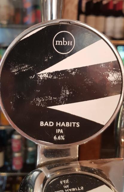 Bad Habits 6.6%, The Mobberley Brewhouse, England