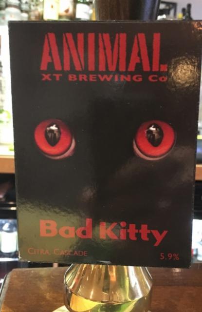 Bad Kitty 5.9%, Animal Brewing Co., England