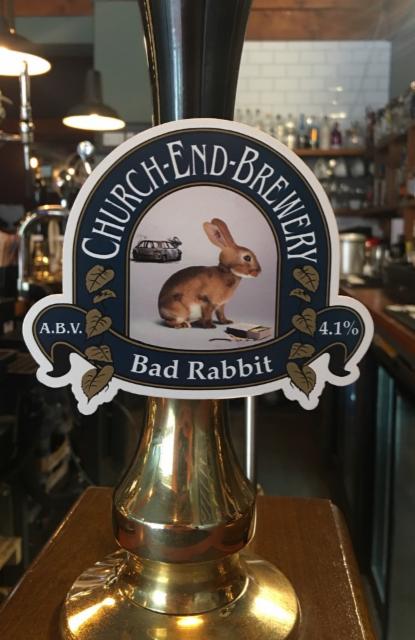 Bad Rabbit 4.1%, Church End Brewery, England
