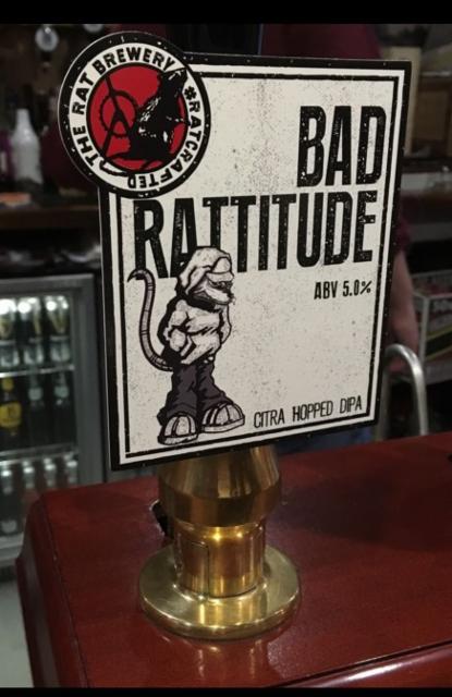 Bad Rattitude 5.0%, The Rat Brewery, England