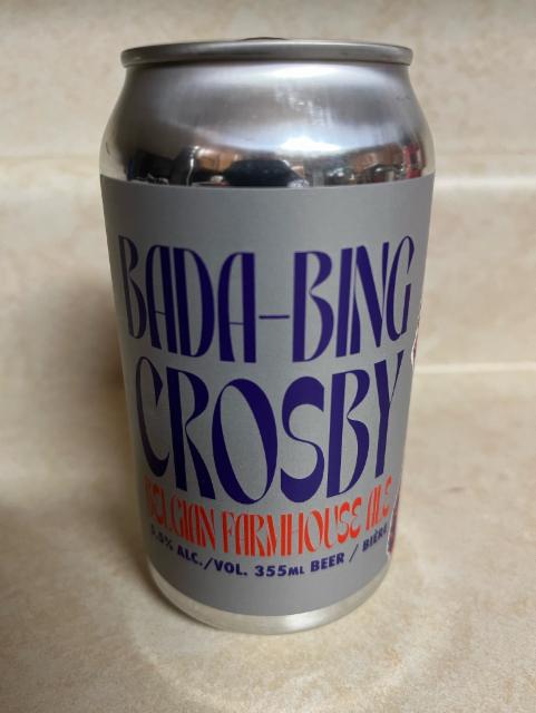 Bada-Bing Crosby 5.5%, Parallel 49 Brewing Company, Canada