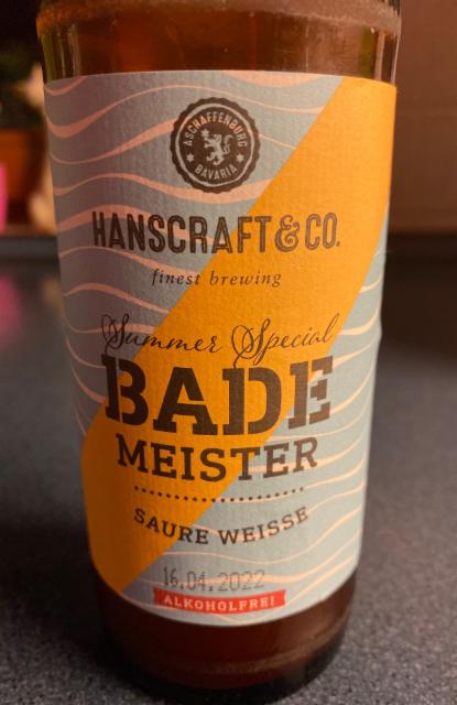 Bademeister 0.4%, Hanscraft & Co, Germany