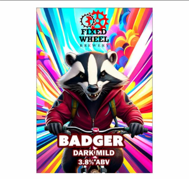 Badger 3.8%, Fixed Wheel Brewery, United Kingdom