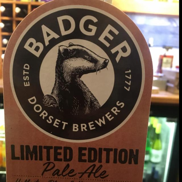 Limited Edition Pale Ale 4.2%, Badger Brewery (Hall & Woodhouse), England