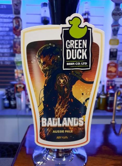 Badlands 4.6%, Green Duck Beer Co., England