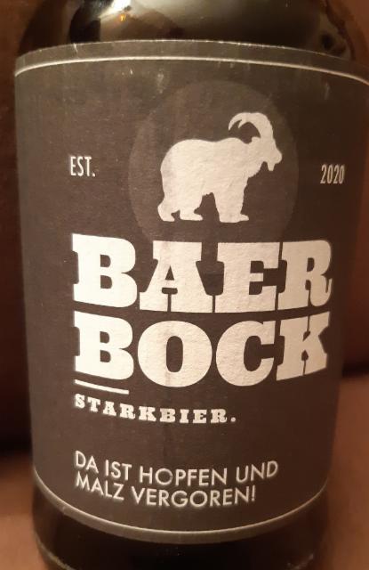 Baerbock 6.7%, Thorbräu, Germany