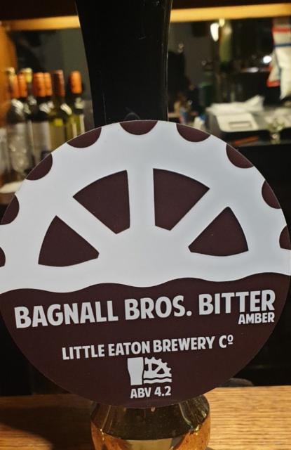 Bagnall Bros. Bitter 4.2%, Little Eaton Brewery Co., England