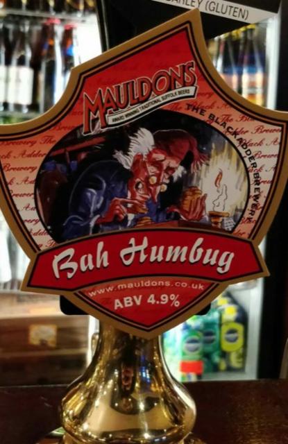 Bah Humbug 4.9%, Mauldons, England