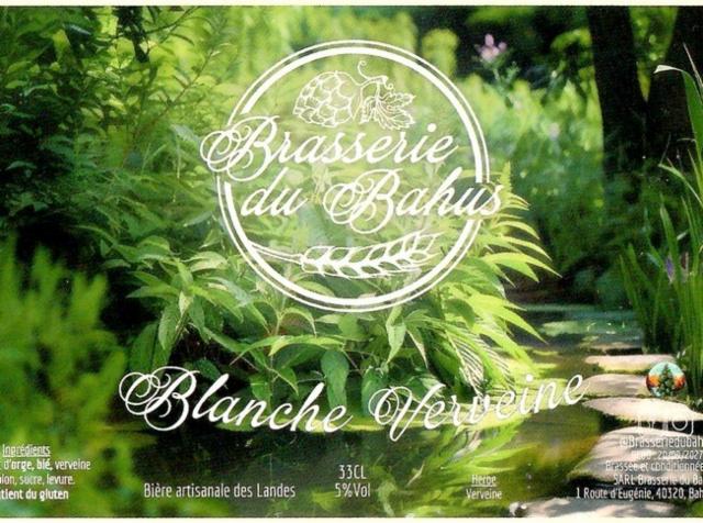 Bahus Blanche Verveine 5.0%, Brasserie Du Bahus, France