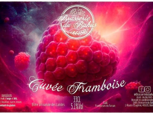 Bahus Cuvée Framboise 5.1%, Brasserie Du Bahus, France