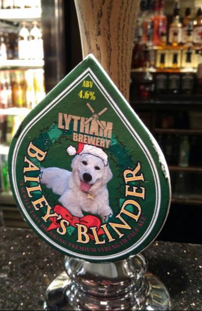Bailey's Blinder 4.6%, Lytham Brewery, England