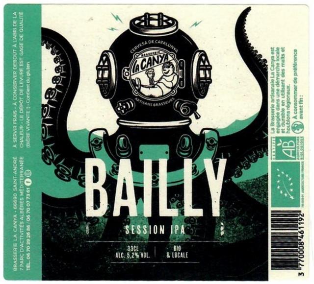 Bailly 5.2%, Brasserie La Canya, France