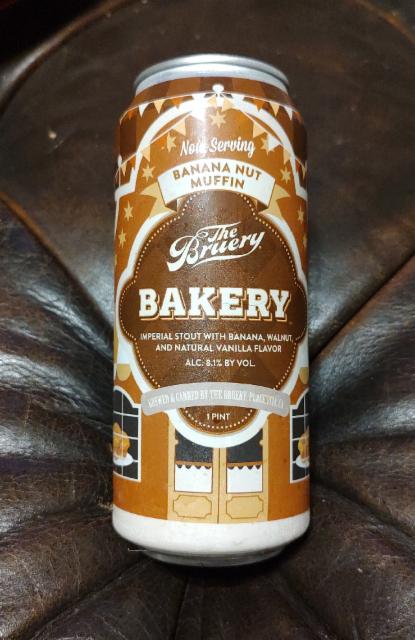 Bakery Banana Nut Muffin 8.1%, The Bruery, United States