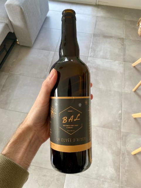 BAL La Cuvée d'Hiver 6.0%, BAL Boisson Authentique Lorraine, France