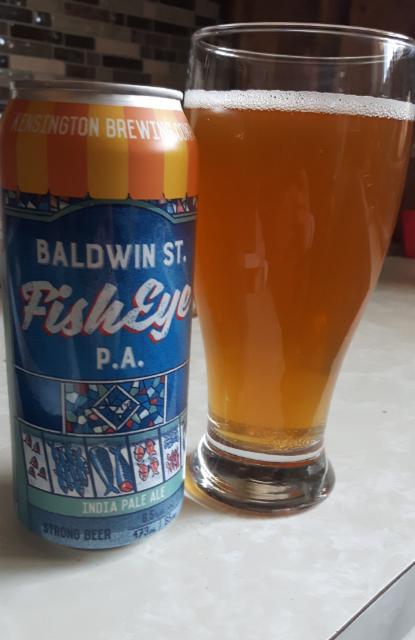 Baldwin Fisheye IPA 6.5%, Kensington Brewing Company, Canada