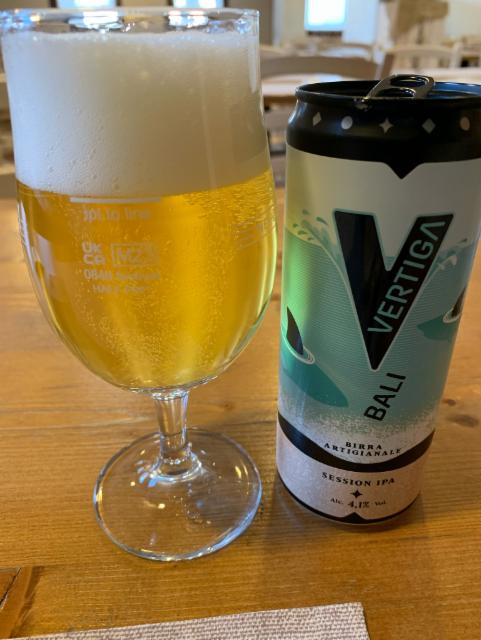 Bali 4.1%, Vertiga, Italy
