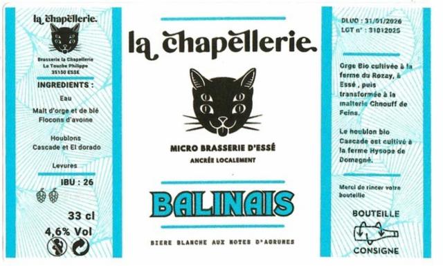 Balinais 4.7%, La Chapellerie, France