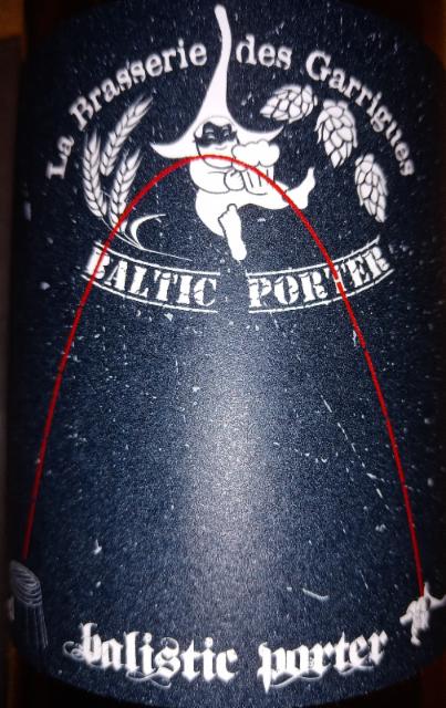 Balistic Porter 7.7%, Brasserie Des Garrigues, France