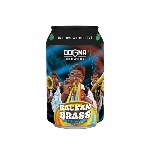 Balkan Brass 5.8%, Dogma Brewery, Serbia