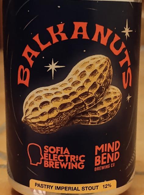 Balkanuts 12.0%, Sofia Electric Brewing, Bulgaria