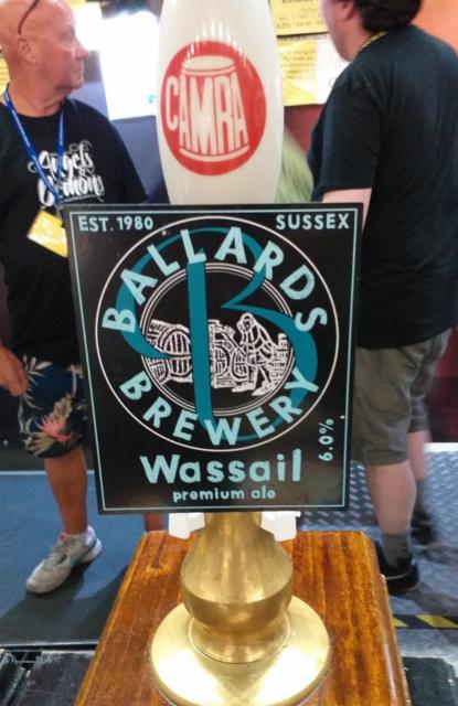 Ballards Wassail 6.0%, Greyhound Brewery, England